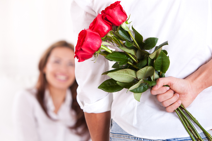 Man Hiding Roses | Furnace Repair | Furnace Maintenance | Valentine's Day