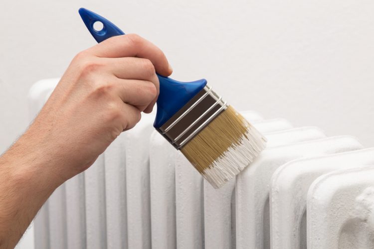 Camouflage Your Radiator With A Coat Of Paint 1